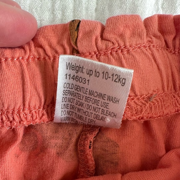 Baby Berry Cotton Shorts - Set of 2 - Elastic Waist - Size 1 / 12-18 Months - Picture 3 of 3